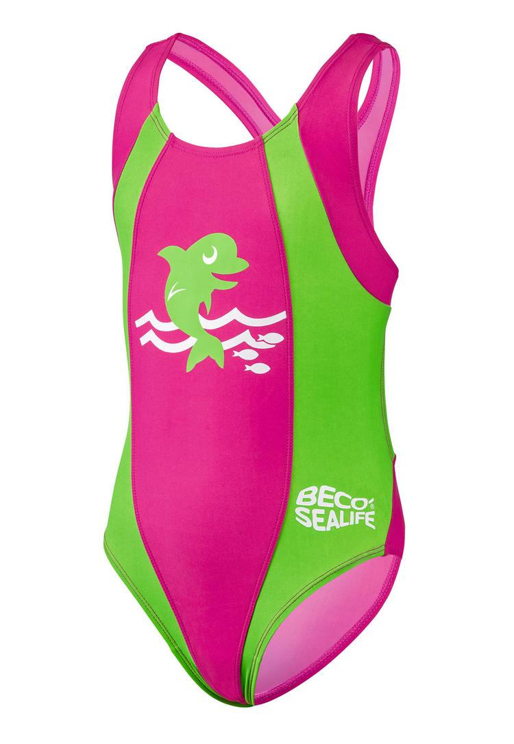 BECO BEERMANN BECO BEERMANN BECO-SEALIFE&reg; Badeanzug M&auml;dchen - pink gr&uuml;n - 0 | SportScheck