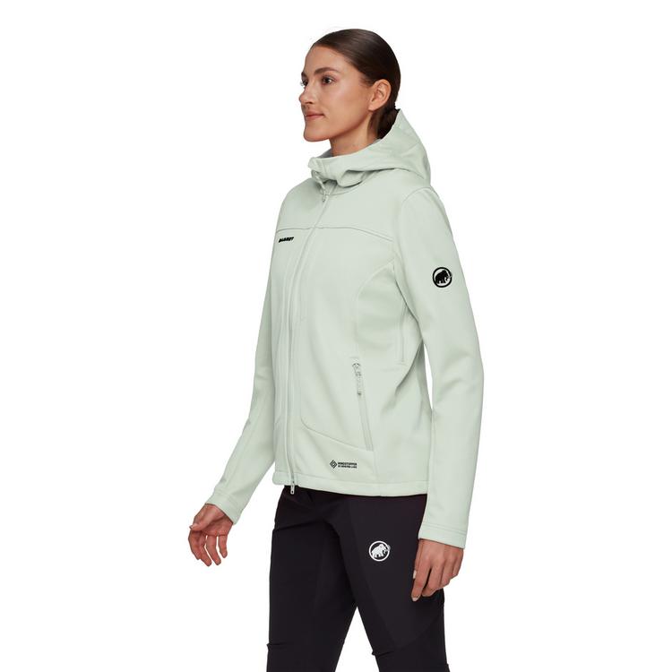 Mammut Mammut Ultimate VIII SO Hooded Softshelljacke Damen - silver sage - 2 | SportScheck