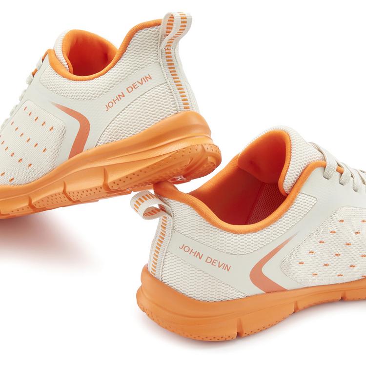 John Devin John Devin Sneaker Sneaker Herren - beige/orange - 1 | SportScheck