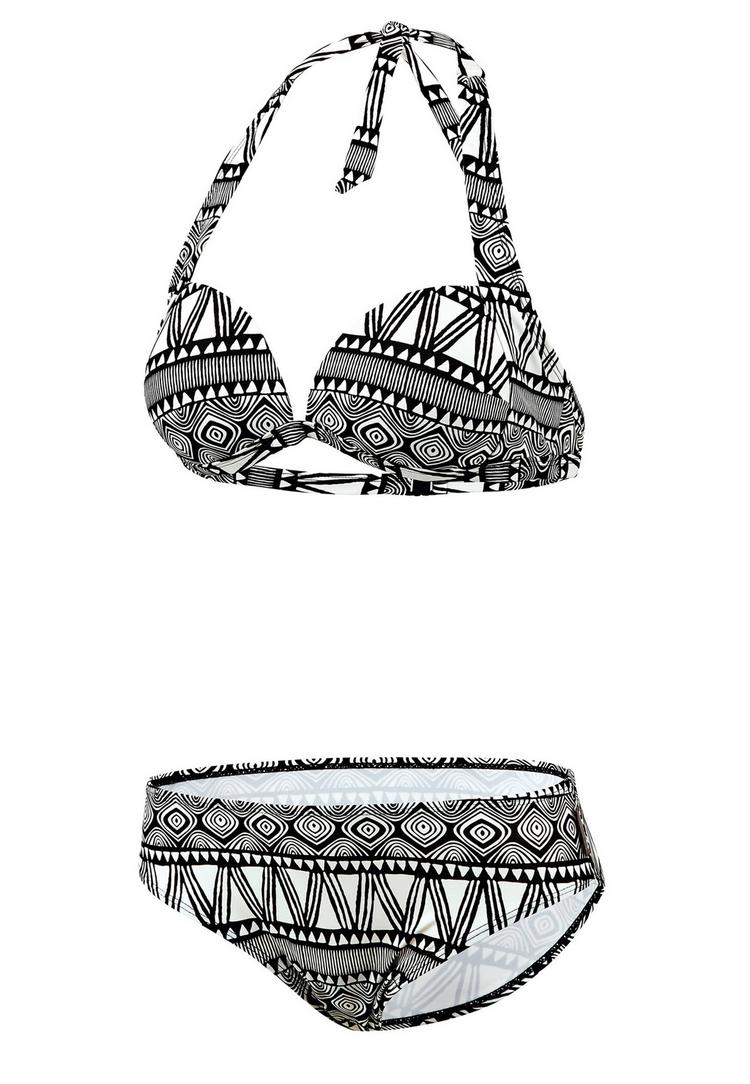 BECO BEERMANN BECO BEERMANN Simply Boho Bikini Set Damen - schwarz-wei&szlig; - 0 | SportScheck
