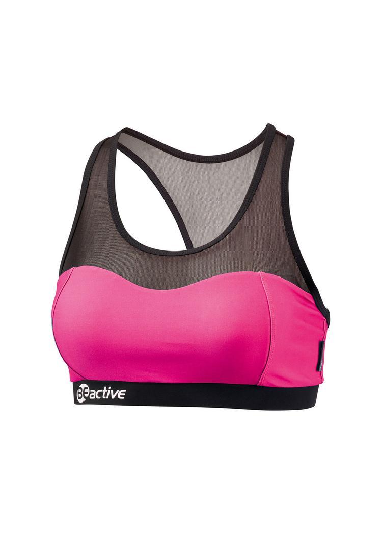 BECO BEERMANN BECO BEERMANN BEactive Bikini Oberteil Damen - pink-schwarz - 0 | SportScheck
