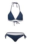 BECO BEERMANN BECO-Basic Side Tie Triangle Bikini Bikini Set Damen - marine