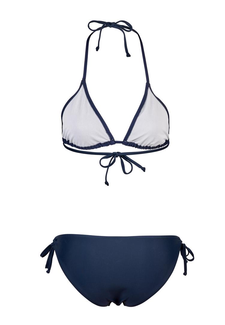 BECO BEERMANN BECO BEERMANN BECO-Basic Side Tie Triangle Bikini Bikini Set Damen - marine - 1 | SportScheck