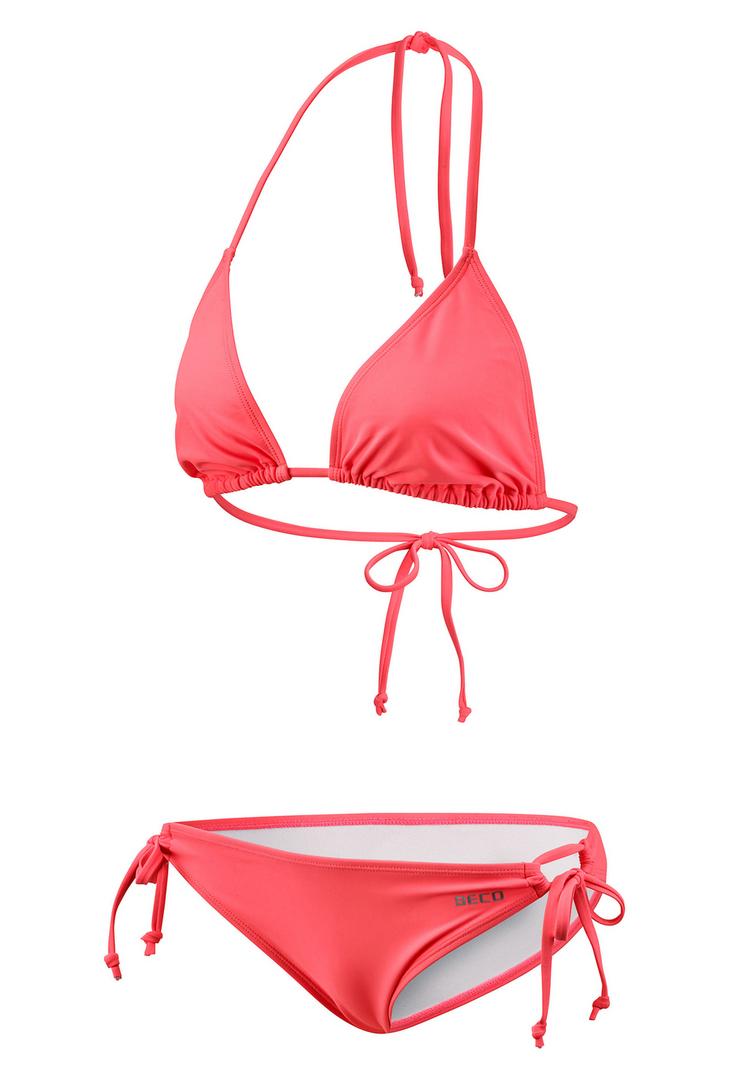 BECO BEERMANN BECO BEERMANN BECO-Basic Side Tie Triangle Bikini Bikini Set Damen - koralle - 0 | SportScheck