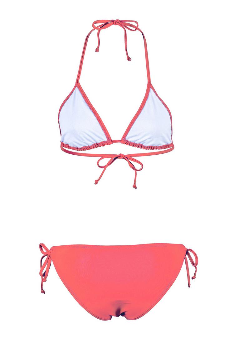 BECO BEERMANN BECO BEERMANN BECO-Basic Side Tie Triangle Bikini Bikini Set Damen - koralle - 1 | SportScheck