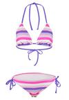 BECO BEERMANN Fresh Stripes Bikini Set Damen - pink