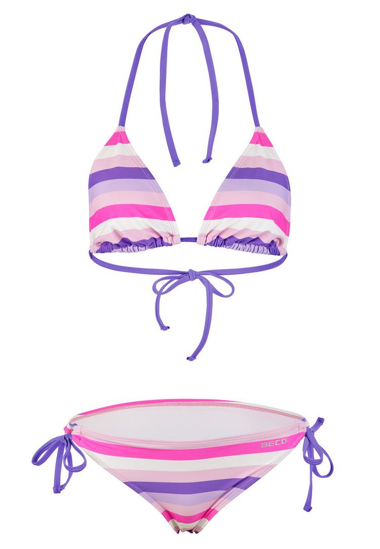 BECO BEERMANN BECO BEERMANN Fresh Stripes Bikini Set Damen - pink - 0 | SportScheck