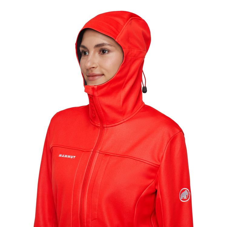 Mammut Mammut Ultimate VIII SO Hooded Softshelljacke Damen - mammut red - 0 | SportScheck