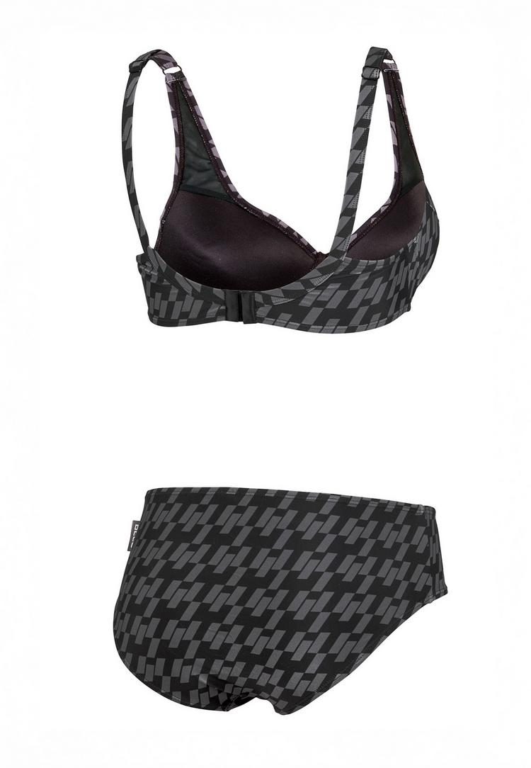 BECO BEERMANN BECO BEERMANN Zebra Vibes Bikini Set Damen - schwarz-grau - 2 | SportScheck