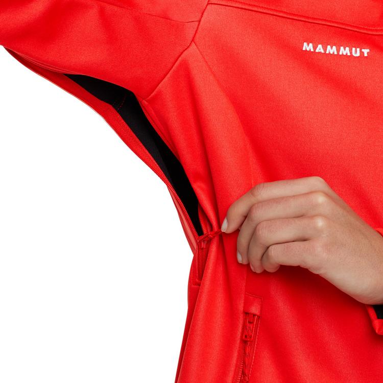 Mammut Mammut Ultimate VIII SO Hooded Softshelljacke Damen - mammut red - 1 | SportScheck
