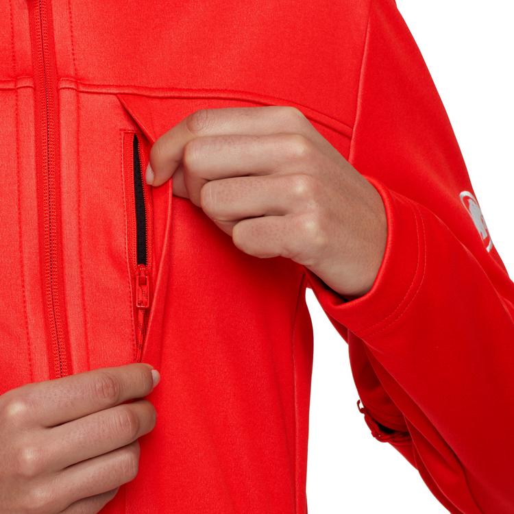 Mammut Mammut Ultimate VIII SO Hooded Softshelljacke Damen - mammut red - 3 | SportScheck