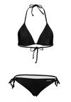 BECO BEERMANN BECO-Basic Side Tie Triangle Bikini Bikini Set Damen - schwarz