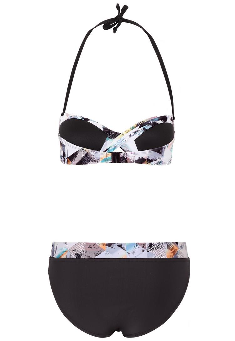 BECO BEERMANN BECO BEERMANN Heavenly Palms Bikini Set Damen - schwarz-wei&szlig; - 1 | SportScheck