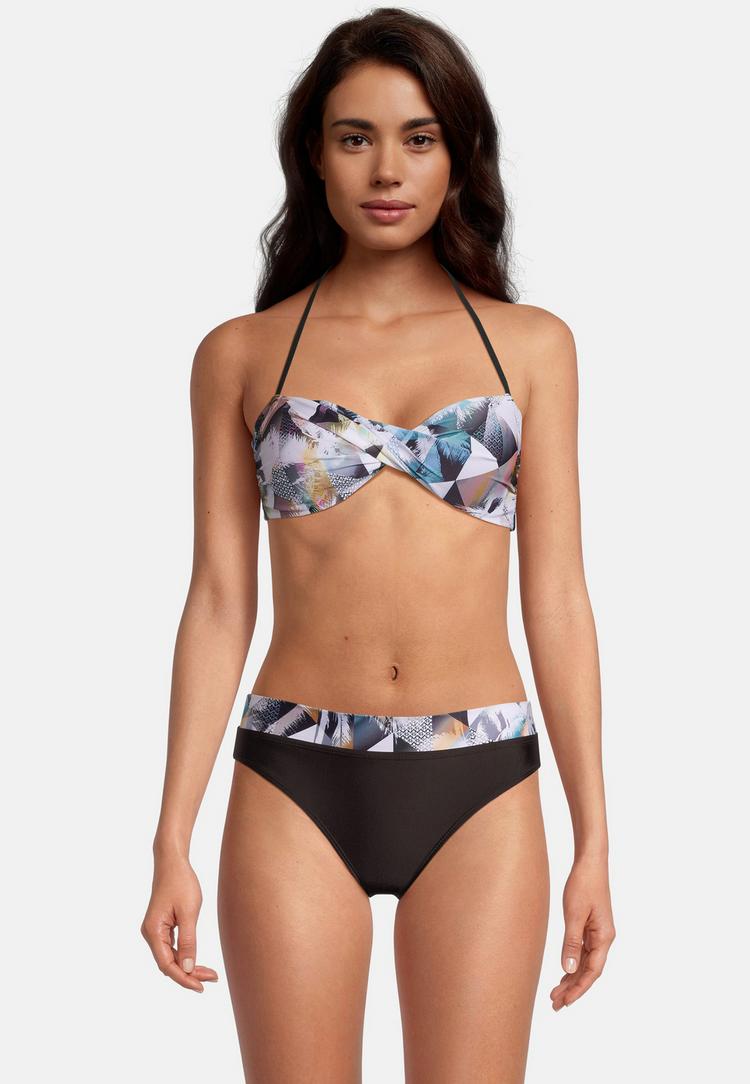 BECO BEERMANN BECO BEERMANN Heavenly Palms Bikini Set Damen - schwarz-wei&szlig; - 0 | SportScheck
