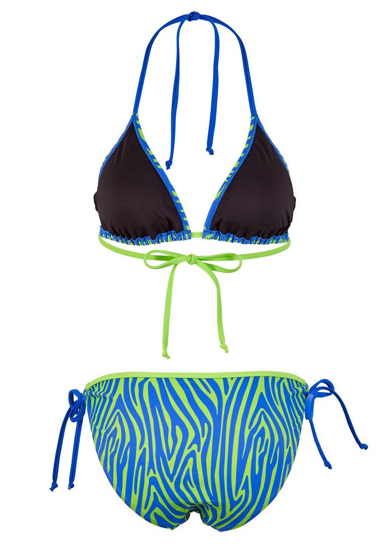 BECO BEERMANN BECO BEERMANN Zebra Vibes Bikini Set Damen - blau-gr&uuml;n - 1 | SportScheck
