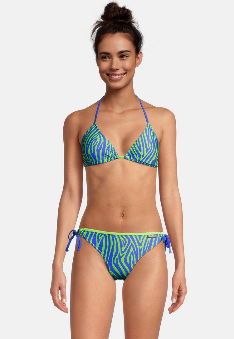 BECO BEERMANN BECO BEERMANN Zebra Vibes Bikini Set Damen - blau-gr&uuml;n - 0 | SportScheck