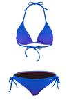 BECO BEERMANN Gradient Dots Bikini Set Damen - blau-pink