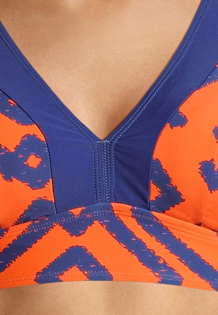 BECO BEERMANN BECO BEERMANN Inka Graphic Bikini Set Damen - blau-orange - 4 | SportScheck