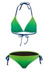 BECO BEERMANN Gradient Dots Bikini Set Damen - gr&uuml;n-blau