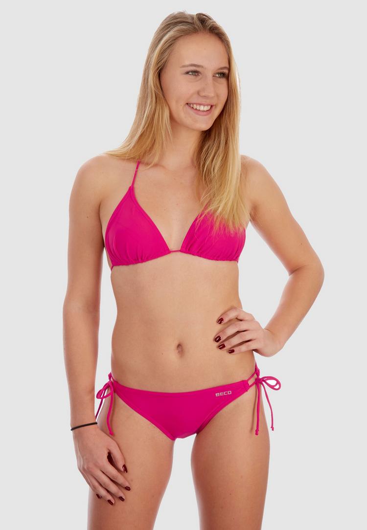 BECO BEERMANN BECO BEERMANN BECO-Basic Side Tie Triangle Bikini Bikini Set Damen - berry-fuchsia - 0 | SportScheck