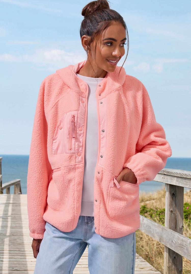 Vivance active Vivance active Fleecejacke Fleecejacke Damen - neon koralle - 0 | SportScheck
