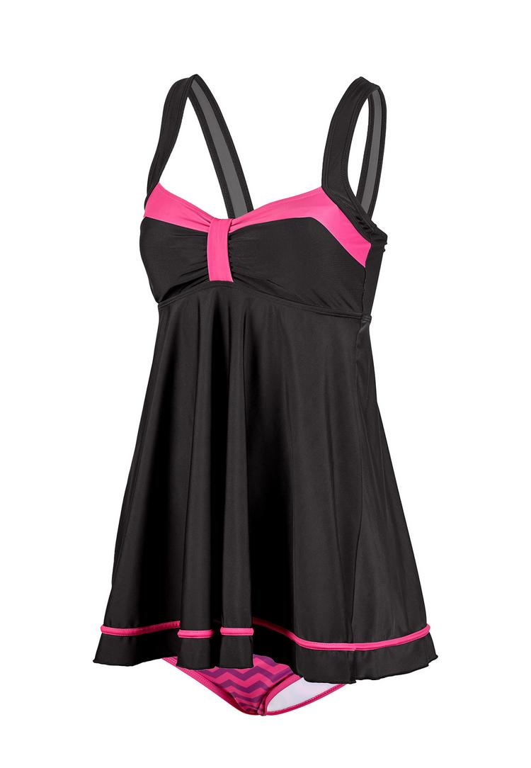 BECO BEERMANN BECO BEERMANN Zigzag Bikini Set Damen - schwarz-pink - 1 | SportScheck