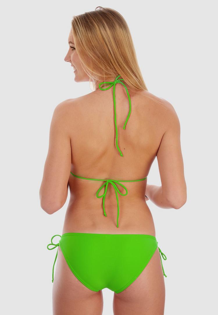 BECO BEERMANN BECO BEERMANN BECO-Basic Side Tie Triangle Bikini Bikini Set Damen - neongr&uuml;n - 2 | SportScheck