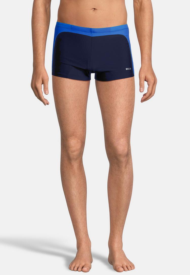 BECO BEERMANN BECO BEERMANN Square Leg Badehose "Side Flash" Badehose Herren - marine-blau - 0 | SportScheck