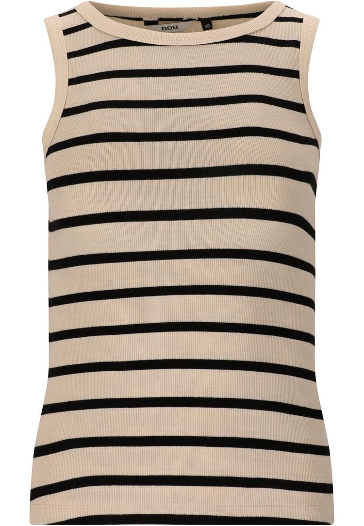 NOU NOU Ranya Spaghettitop Damen - 1310 Almond Milk - 0 | SportScheck