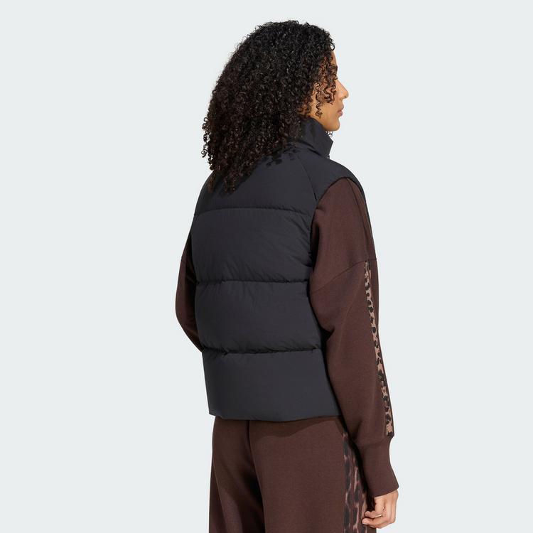 adidas adidas HELIONIC PUFFER DAUNENWESTE Daunenjacke Damen - Black - 1 | SportScheck