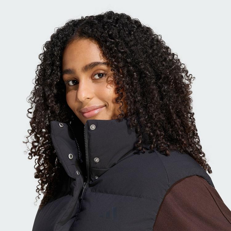 adidas adidas HELIONIC PUFFER DAUNENWESTE Daunenjacke Damen - Black - 0 | SportScheck