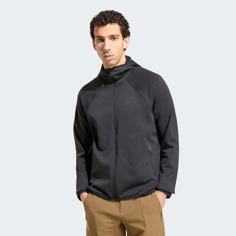 adidas adidas Terrex Xperior CLIMAWARM+ Ventknit Fleecejacke Herren - Black - 0 | SportScheck