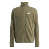 adidas Terrex Multi Essentials Fleecejacke, Fleecejacke Herren - Olive Strata