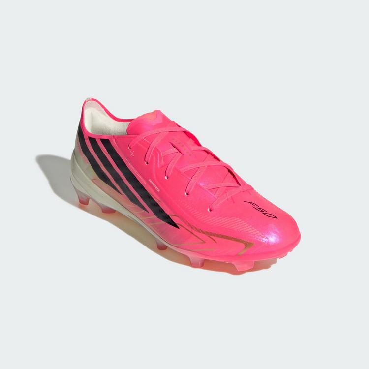 adidas adidas F50 HYPERFAST ELITE Kids FG Fu&szlig;ballschuh Fu&szlig;ballschuhe Kinder - Solar Turbo / Core Black / Gold Metallic - 2 | SportScheck