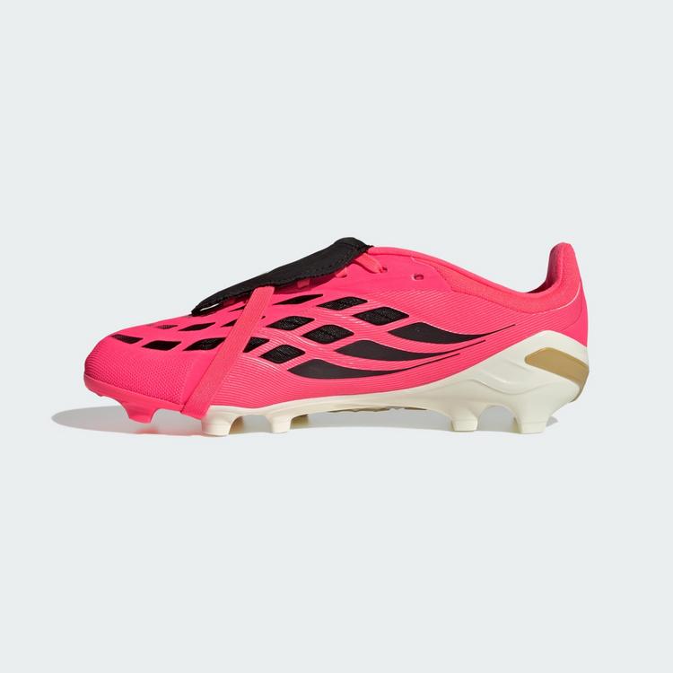 adidas adidas PREDATOR ELITE Kids Fu&szlig;ballschuh, feste Fu&szlig;ballschuhe Kinder - Solar Turbo / Thermal Chrome / Core Black - 4 | SportScheck