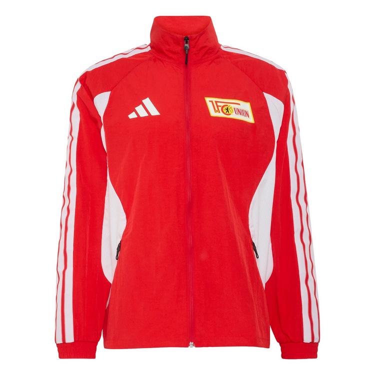 adidas adidas Union Berlin Anthem Heimjacke Funktionstop Herren - Vivid Red / White - 0 | SportScheck