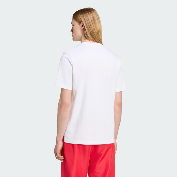 adidas adidas FC Bayern M&uuml;nchen Anthem Grafik T-Shirt T-Shirt Herren - White / Team Victory Red - 1 | SportScheck
