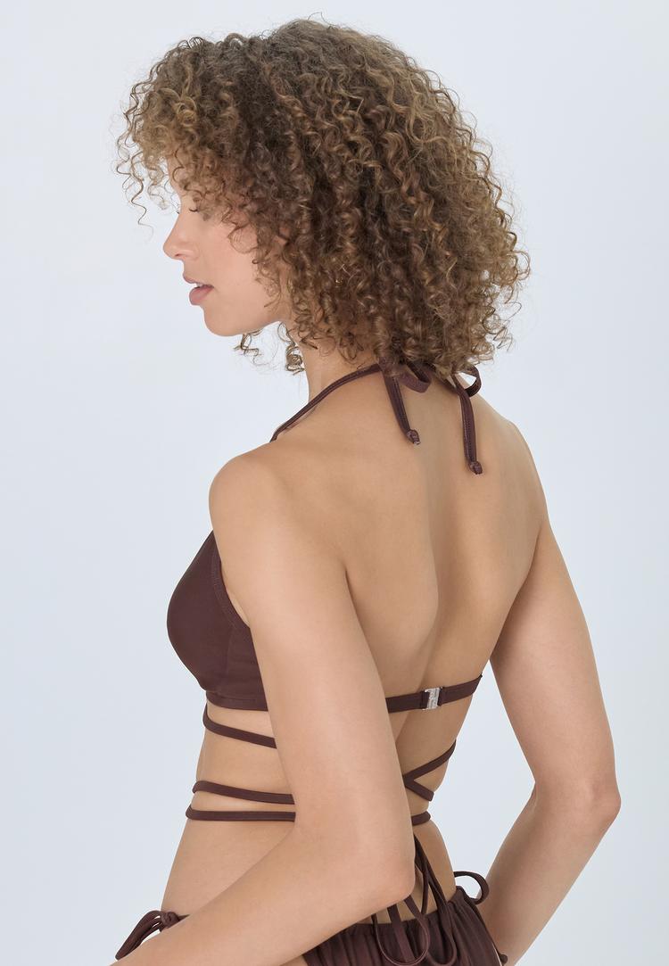 LSCN by Lascana LSCN by Lascana Triangel-Bikini-Top Bikini Oberteil Damen - braun - 0 | SportScheck