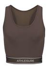 LASCANA Active Crop-Top Croptop Damen - braun
