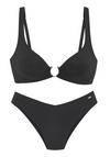 FRENCH CONNECTION Triangel-Bikini Bikini Set Damen - schwarz