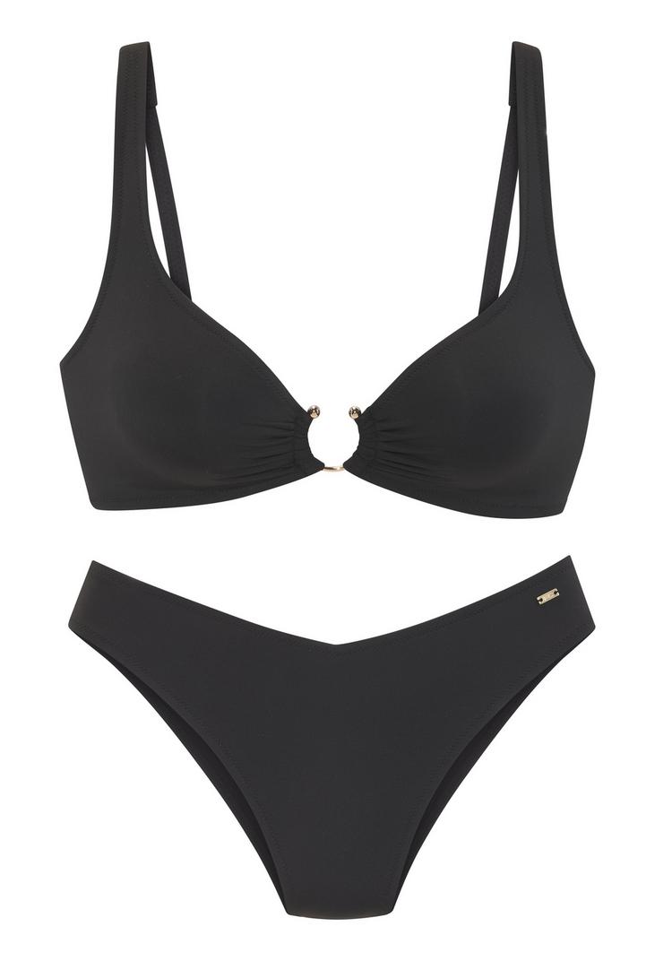 FRENCH CONNECTION FRENCH CONNECTION Triangel-Bikini Bikini Set Damen - schwarz - 0 | SportScheck