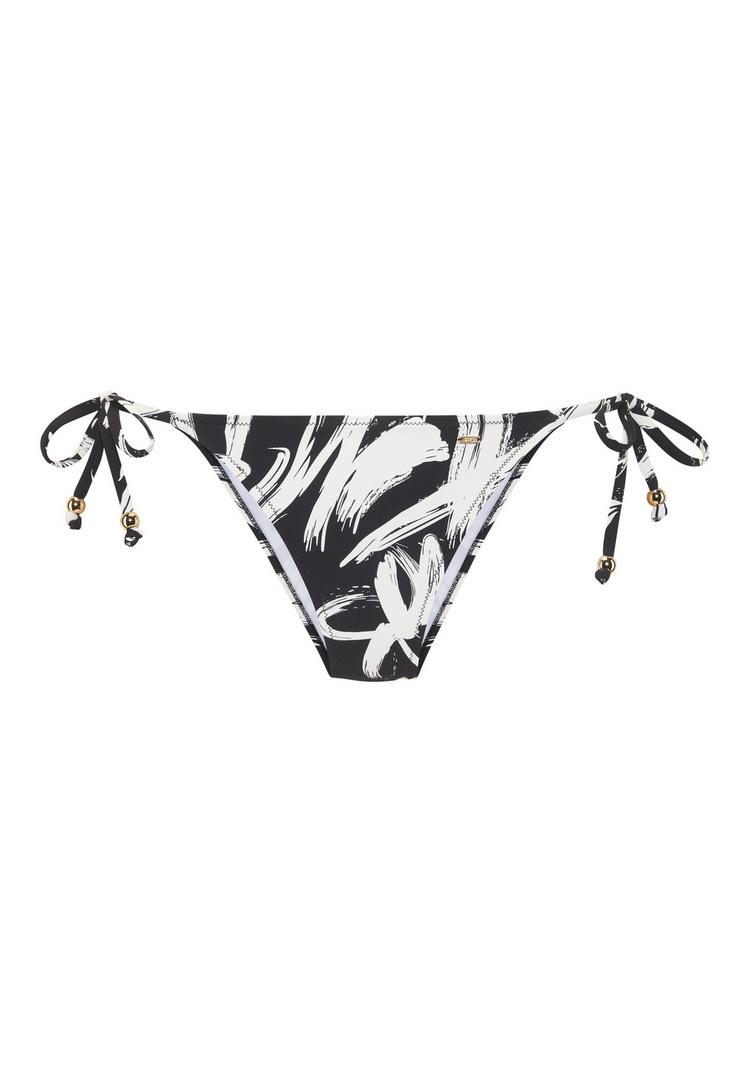 FRENCH CONNECTION FRENCH CONNECTION Triangel-Bikini Bikini Set Damen - schwarz-creme bedruckt - 3 | SportScheck