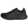 adidas CLOUDFOAM CUXXION LEDERSCHUH Sneaker Herren - Core Black / Core Black / Grey Three