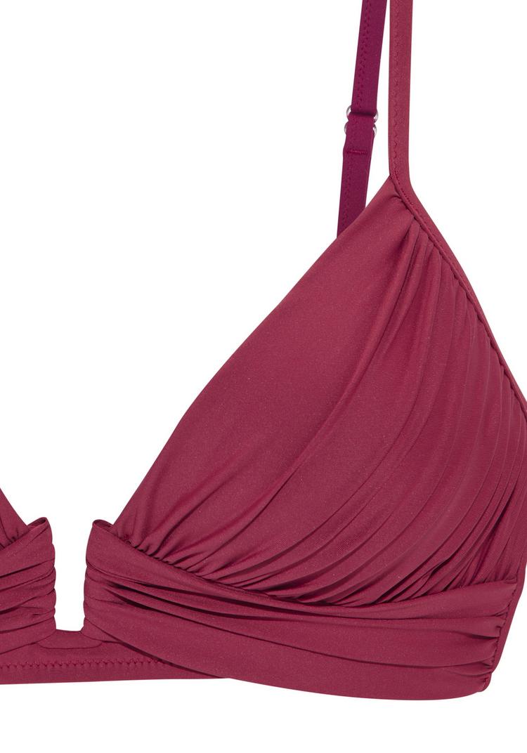 Lascana Lascana Triangel-Bikini Bikini Set Damen - bordeaux - 0 | SportScheck