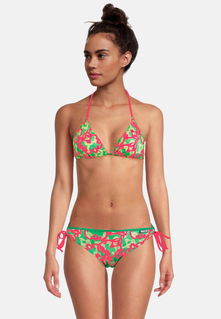 BECO BEERMANN BECO BEERMANN Hawaii Breeze Bikini Hose Damen - pink-gr&uuml;n - 0 | SportScheck