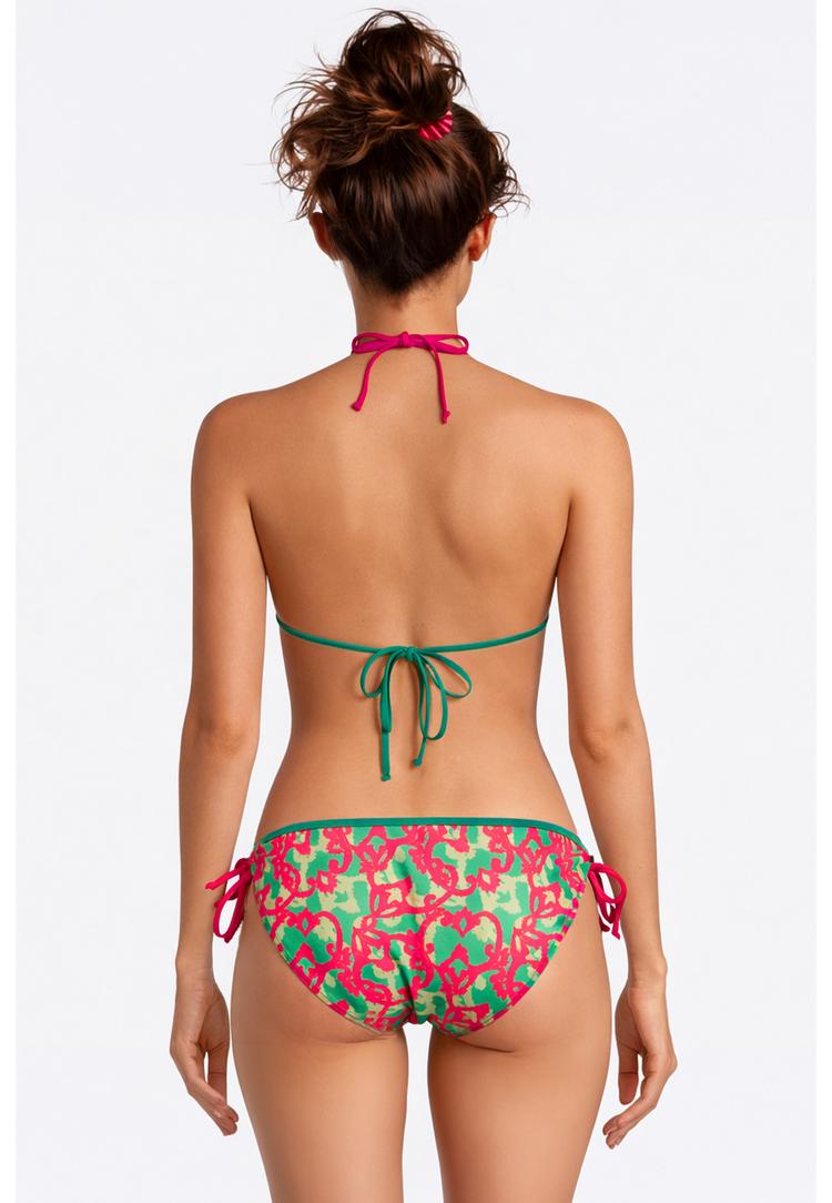 BECO BEERMANN BECO BEERMANN Hawaii Breeze Bikini Hose Damen - pink-gr&uuml;n - 3 | SportScheck
