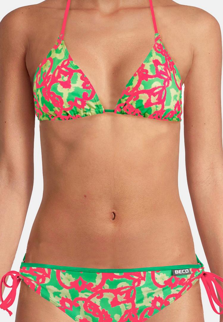 BECO BEERMANN BECO BEERMANN Hawaii Breeze Bikini Hose Damen - pink-gr&uuml;n - 2 | SportScheck