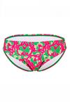 BECO BEERMANN Hawaii Breeze Bikini Hose Damen - pink-gr&uuml;n