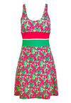 BECO BEERMANN Hawaii Breeze Badeanzug Damen - pink-gr&uuml;n