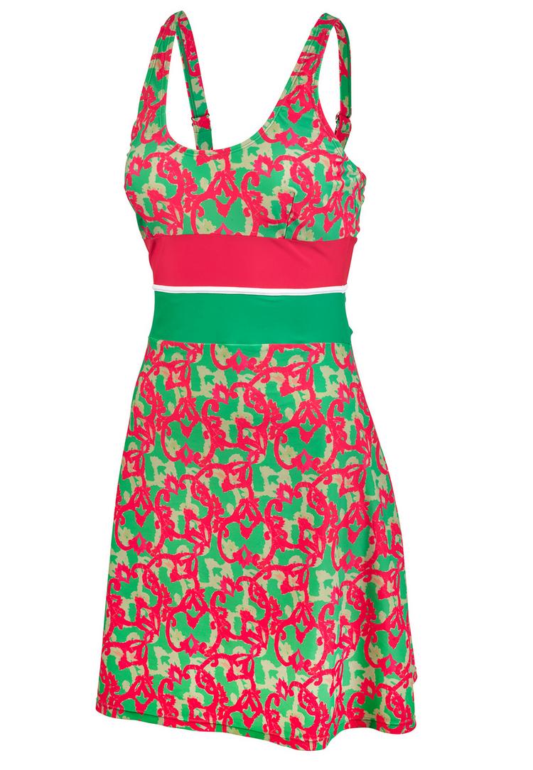 BECO BEERMANN BECO BEERMANN Hawaii Breeze Badeanzug Damen - pink-gr&uuml;n - 0 | SportScheck